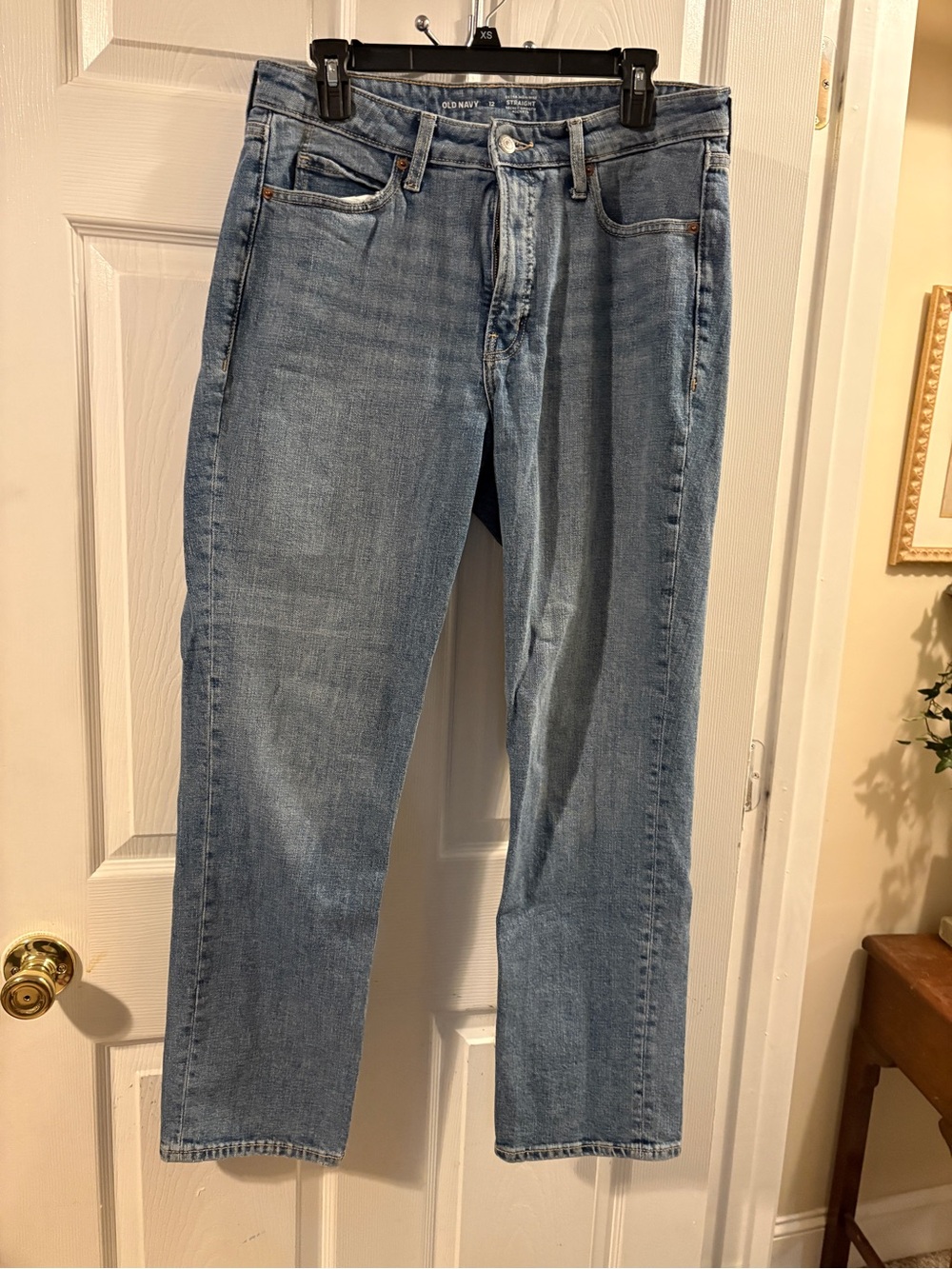 Old Navy Light Wash Straight Leg Jeans